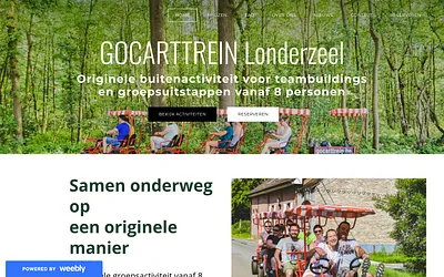 www.gocarttrein.be snapshot
