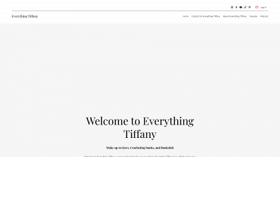 everythingtiffanyv.com snapshot