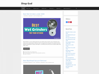 shopgud.in snapshot
