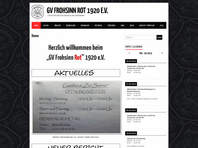 gv-frohsinn-rot.de snapshot