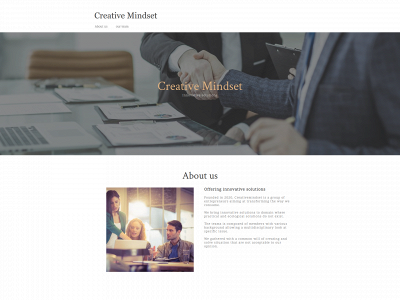 creativemindset.be snapshot
