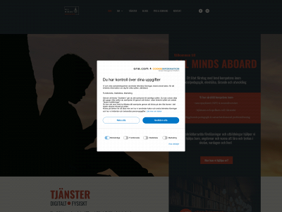 allmindsaboard.se snapshot