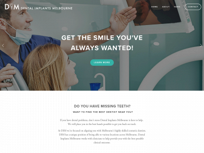 dentalimplantsmelbourne.com snapshot