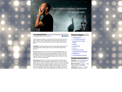 thommyjakobsson.se snapshot