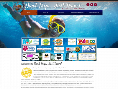 donttripjusttravel.com snapshot