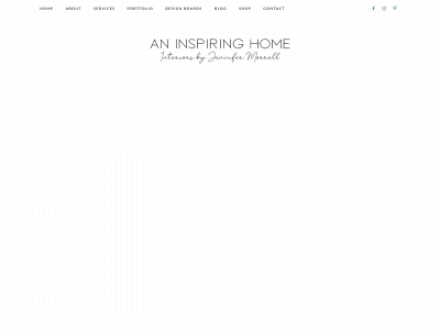 aninspiringhome.com snapshot