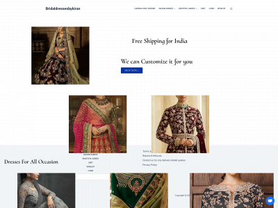 bridaldressesbykiran.ca snapshot