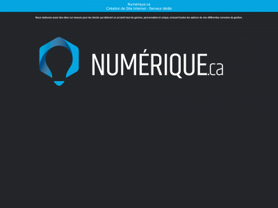 vps2.numerique.ca snapshot