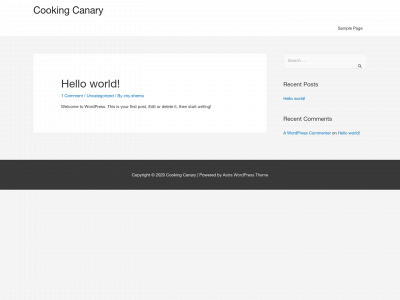 cookingcanary.com snapshot