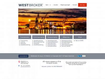 west-broker.no snapshot