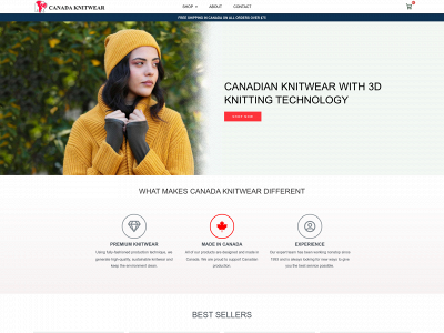 canadaknitwear.com snapshot