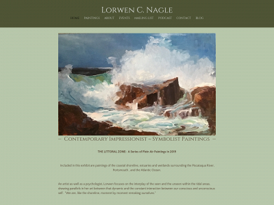 lorwenpaintings.com snapshot