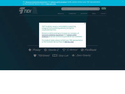 tidiproducts.com snapshot