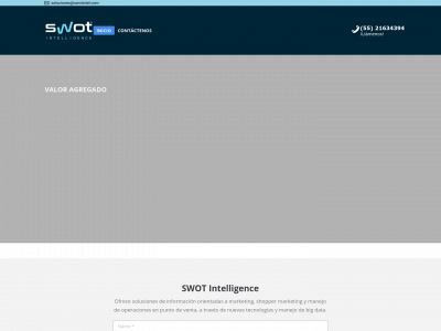 swotintelligence.com snapshot