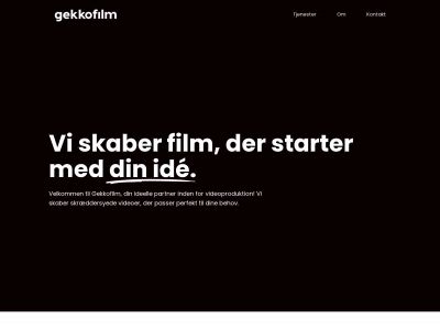 gekkofilm.dk snapshot