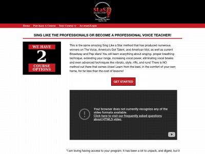 slascourses.com snapshot