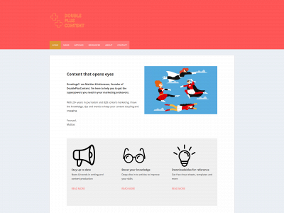 doublepluscontent.com snapshot