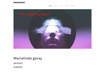 myweightbymarialindagaray.weebly.com snapshot