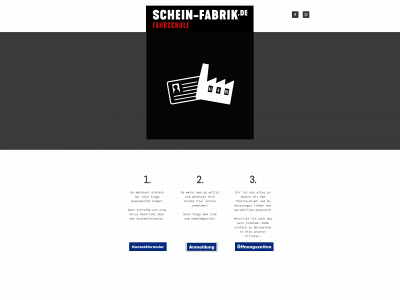 schein-fabrik.de snapshot