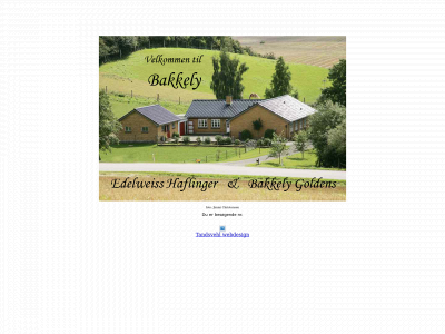 edelweiss-haflinger.dk snapshot