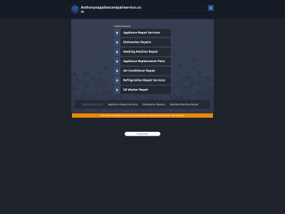 anthonysappliancerepairservice.com snapshot