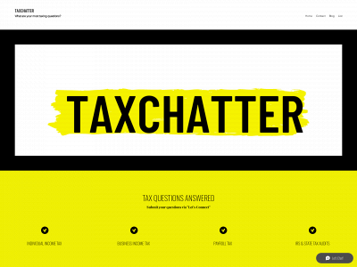taxchatter.com snapshot