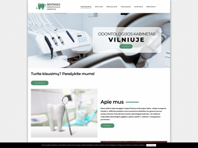 dentanas.lt snapshot