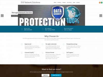 ewnetsolutions.com snapshot