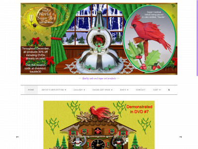 worldofsugarart.com snapshot