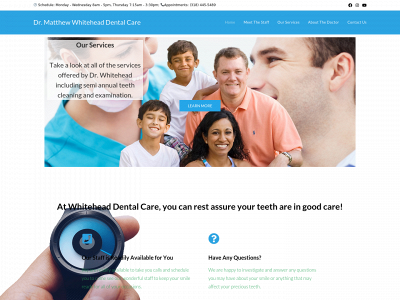 whiteheaddentalcare.com snapshot