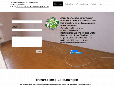 asw-raeumungen-wien.at snapshot