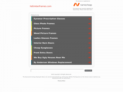 hdtimberframes.com snapshot