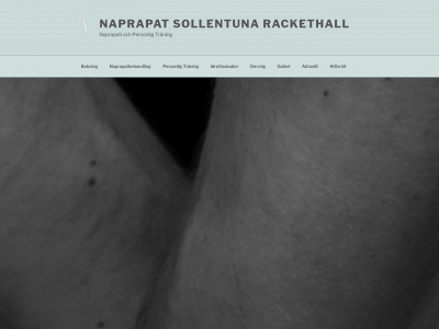 naprapatsollentunarackethall.se snapshot