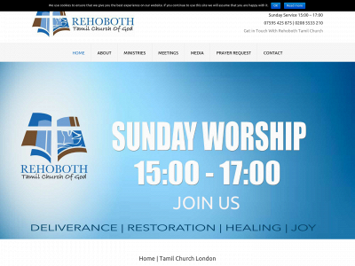 tamilchurchofgod.com snapshot