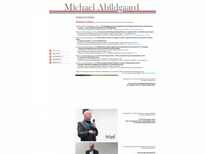 michaelabildgaard.com snapshot