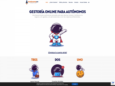 autonomoon.es snapshot
