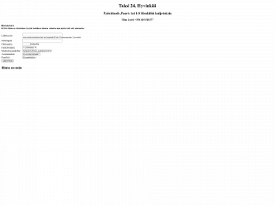 taksimatka.fi snapshot