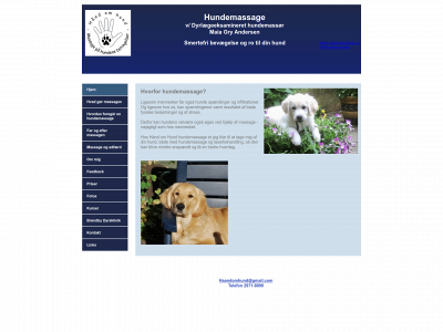 haandomhund.dk snapshot
