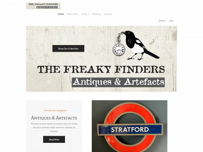 www.thefreakyfinders.co.uk snapshot