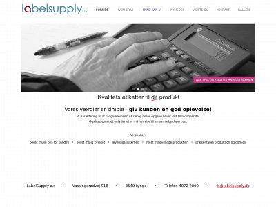 labelsupply.dk snapshot