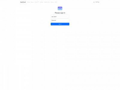 dazcloud.uk snapshot
