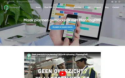 planningpme.nl snapshot