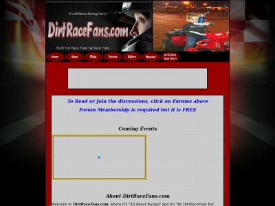 dirtracefans.com snapshot