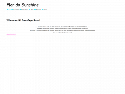 floridasunshine.se snapshot