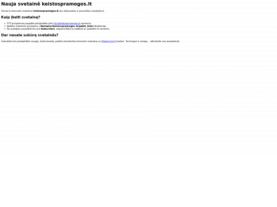 keistospramogos.lt snapshot