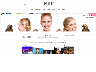 www.theeasyupdo.com snapshot