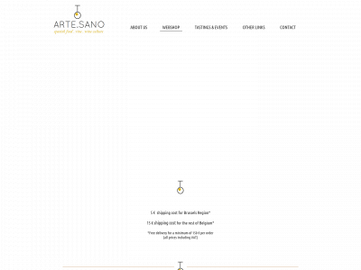 artesano.be snapshot