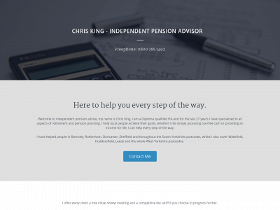 independent-pension.com snapshot