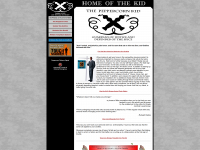 thepeppercornkid.com snapshot