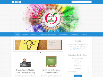 gradeateaching.com snapshot